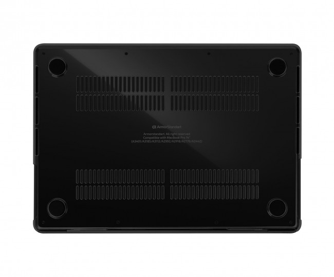 Накладка Crystal Case for MacBook New Air 13.3" M1 (A1932/A2179/A2337) Black